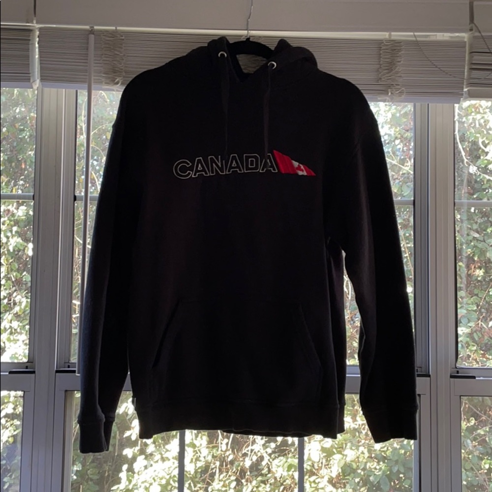 Black hoodie